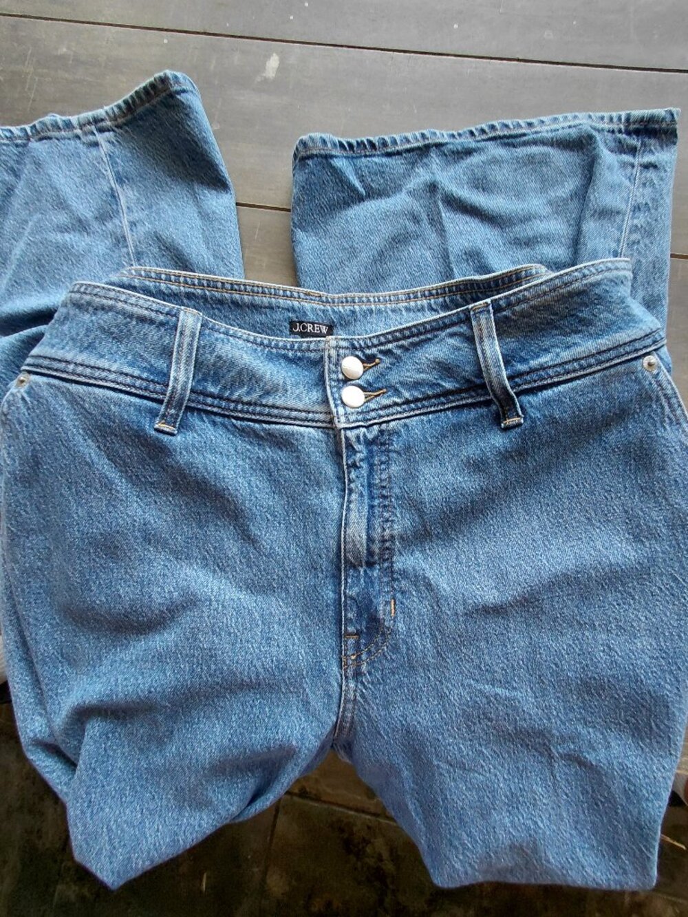 J Crew Fair Trade jeans med wash plus 35 NWT
